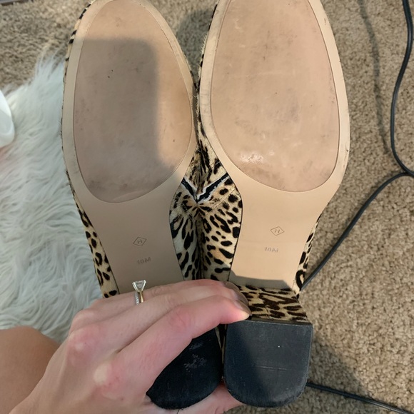 HALOGEN Alexa Boots Booties Leopard Cheetah Print - Picture 7 of 7